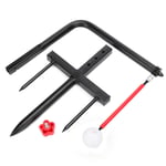 SH-RuiDu Portable Golf Swing Trainer Set Professional Golf Ball Training Chipping Hitting Practice Tool