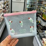 Transparent Makeup Bag Cream Soda Cosmetic Organizer Cosmetic Bag  Travel