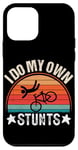 Coque pour iPhone 12 mini Je Fais Mes Propres Cascades Mountain Bike Cycling Outfit