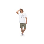 Quiksilver Classique Revenge Ss Tee Blanc Ss 2018 T-Shirt Neuf Skate Surf XS S M