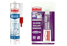 UniBond Anti-Mould White, Waterproof Mould Protection & Silicone Sealant Remover, Effective Sealant Remover for Thorough Removal, 1 x 80 ml