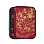 Blue Sky Harry Potter Deluxe 2 Pocket Lunch Bag Burgundy &ndash; Crest