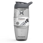 Promixx Pursuit Protein Shaker Bottle - Premium Shaker for Protein Shakes - Lifetime Durability, Leakproof, Odourless - 950ml / 32oz (Graphite Gray)