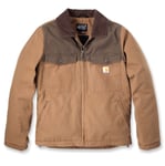 Carhartt Men's Montana Duck Insulated Jacket Carhartt Brown/coffee, S