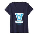 Womens Universal Monsters The Invisible Man Sussex Vanishers V-Neck T-Shirt