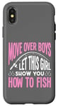 iPhone X/XS Let This Girl Show You How To Fish - Funny Fisher Girl Case