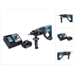 Dhr 202 RG1 Perforateur sans fil 18 v 2,0 j sds Plus + 1x Batterie 6,0 Ah + Chargeur - Makita