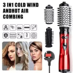 3 in 1 Hot Air Styler and Rotating, 360° Rotating Multitudet Hair Dryer Brush