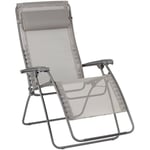 Fauteuil Relax Jardin - Chaise Longue Zéro Gravité - Xl - Rsxa Clip Xl - Batyline® Iso - Marron Terre Lafuma Mobilier