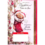 Simon Elvin For A Special Daughter And Son In Law Christmas Card (Pack of 6)