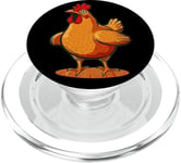 Chicken and Rooster Breast Costume PopSockets PopGrip for MagSafe