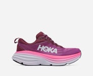 HOKA Bondi 8 Chaussures pour Femme en Beautyberry/Grape Wine Taille 45 1/3 | Route