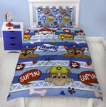 Paw Patrol 'Peek' Single Duvet Cover Bedding Set Chase Rubble Marshall