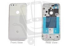 Genuine Google Pixel XL G-2PW2200 Silver Rear / Battery Cover - 83H40051-02