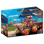 PLAYMOBIL 71299 Chariot de combat enflamme des Burnham Raiders- Affrontez les...