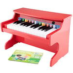 New Classic Toys - 10160 - Instruments de Musique - Électronique Piano En Rouge