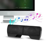 Mini Wired  TV Soundbar 3D Stereo Speaker Home Theater Subwoofer Video