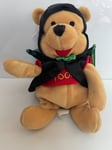 Winnie The Pooh Plush Soft Toy Bat Costume  8” 'Bat Pooh'Disney Store