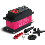 Servomotor med metallväxlar DS51150 12V digital servo 150KG Cam 18T för Baja Car 1/10 modell lastbil (180 grader)