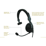 Otto Lightweight Padded Headset (MONO) (DP4000, GP344++)