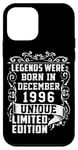 Coque pour iPhone 12 mini Anniversaire Décembre 1996 Édition Limitée Cadeau Utilisé