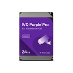 WD Purple Pro WD240PURP - hårddisk - 24 TB - övervakning, smart video - SATA 6Gb/s