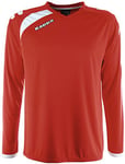 Kappa Pavie LS T-Shirt Football Unisexe Adulte, Pavie LS, Rouge