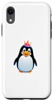 Coque pour iPhone XR Costume incroyable de pingouin pour les fans de l'Arctique