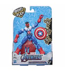 Marvel Avengers Bend and Flex Captain America (Falcon) 6-Inch Action Figure- New