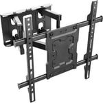 Support Tv Mural 32-65" S7244 Pouces (81-165Cm) Orientable Et Inclinable Fix Ation Murale Télévision Bras Articulé Pour Télé Vesa