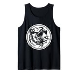 Panther Illustration Tank Top