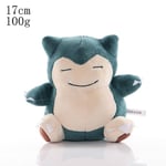 Pokmon Approximately 20 Cm Original Toy Hobby Stuffed Animal Plush Toy Children's Gift (snorlax)