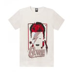 Amplified Mens Aladdin Sane David Bowie T-Shirt - L