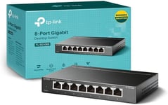 Tp-Link 8 Port Gigabit Network Switch, Ethernet Splitter, Hassle-Free Silent Ope