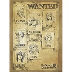 ABYstyle - The Seven Deadly Sins Wanted Poster, 52 x 38 cm