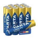 Batteries Varta 1,5 V AAA [12 Unités]