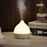 FEA-Humidificateur d'Air Ultrasonique à Brume Froide,Diffuseur d'Huile Essentielle et d'Arôme avec Lampe à Flamme LED,Purificateur d'Air USB de Type Pulvérisation de Salle - Type light green #A