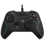 Victorvan Manette Filaire Pour Xbox One/ Xbox One S / Xbox One X / PC, Noir