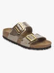 Birkenstock Sydney Cushion Buckle Birko-Flor - Dame - Metallic - 38