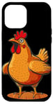 iPhone 12 Pro Max Chicken and Rooster Breast Costume Case