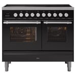 Ilve PDI106WE3MG 100cm Roma Induction Range Cooker In Matt Graphite