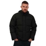 Levi's Mens Levis Laurel Short Puffer Jacket in Black - Size Large