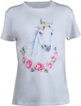 HKM Summer Milan T-Shirt, Blanc, 8-9 Ans Mixte