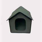 Ontway - Niche pour Chien Exterieur Maison pour Chat Étanche Cabane Chat Exterieur Hiver pour Animaux de Compagnie Abri Ecologiques Pliable pour