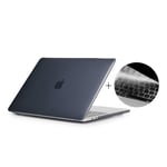 HAT PRINCE MacBook Pro 13.3 tum A1708 utan touch skyddsskal plast TPU - Svart