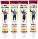 Email Diamant Dentifrice Formule Rouge l'Original 75 ml - Lot de 4