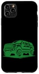 Coque pour iPhone 11 Pro Max #snirt Coque de protection à capuche pour véhicule tout-terrain Motif SUV