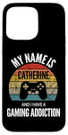 Coque pour iPhone 15 Pro Max Mon nom est Catherine et j'ai un ajout de jeu