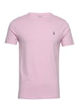 Custom Slim Fit Jersey Crewneck T-Shirt Designers T-shirts Short-sleeved Pink Polo Ralph Lauren