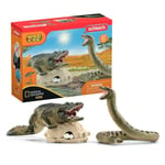 Coffret Duel Aligator/Anaconda, figurines animaux sauvages, Schleich 42559 Wild Life, Pour enfant dès 3 ans